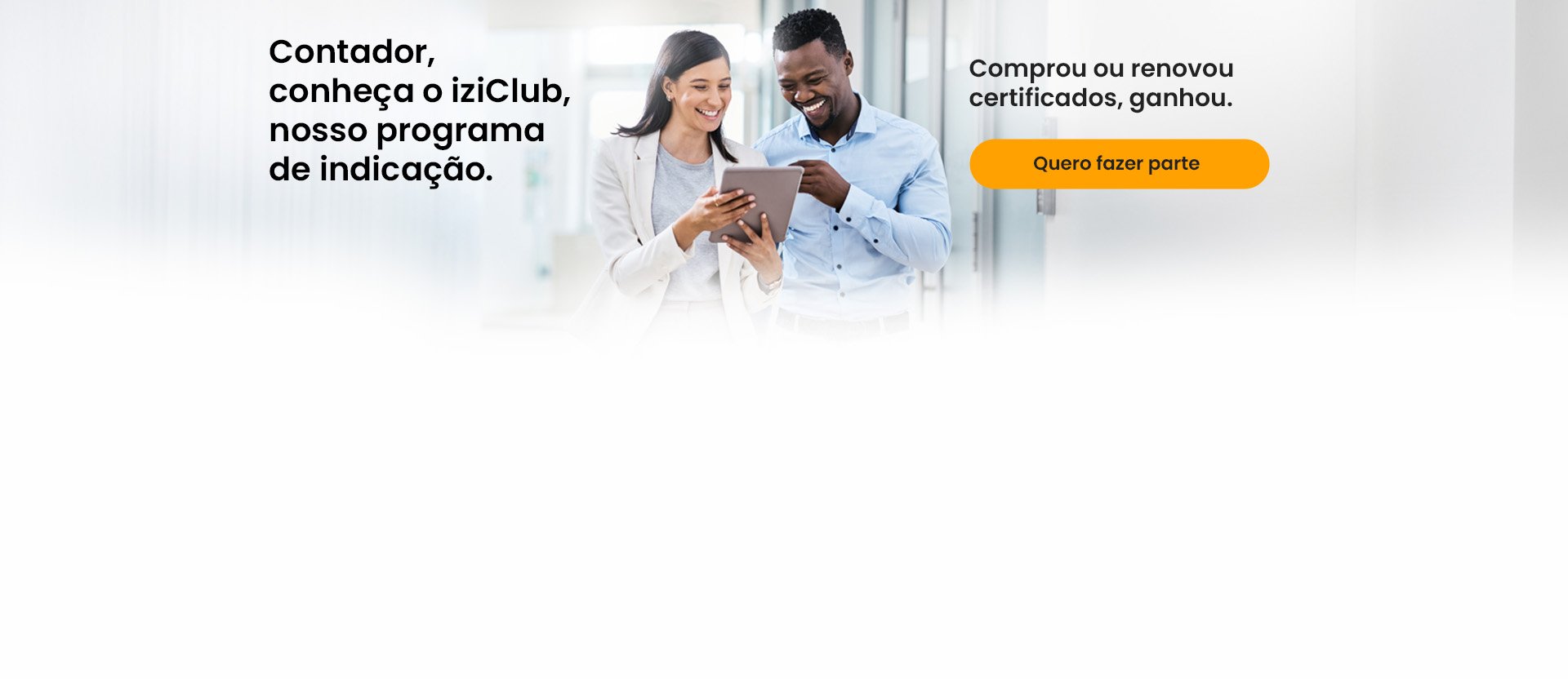 iziclub, comissão 20%