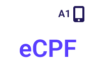 Certificado digital e-CPF - no celular - 12 meses