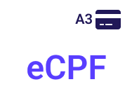 Certificado digital e-CPF - no cartão - 36 meses