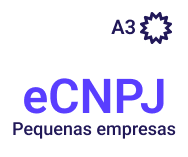 Certificado digital e-CNPJ - PME - Somente certificado - 36 meses